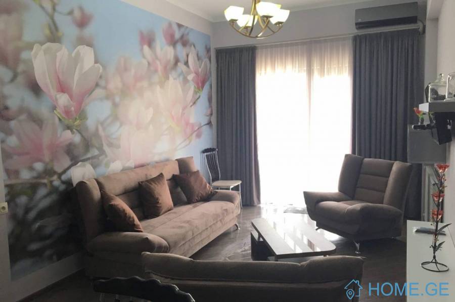 For Rent, 2 Room, New building, Tbilisi, saburtalo