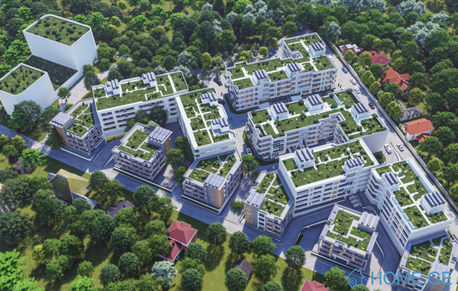 Продается квартира, 2 Kомнатная, В процессе строительства, Тбилиси, saburtalo