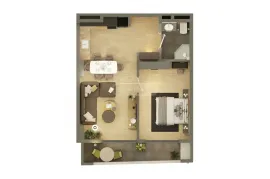 Продается квартира, 2 Kомнатная, Новостройка, Тбилиси, Варкетили