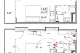 იყიდება ბინა, 1 ოთახიანი, ახალი აშენებული, ბათუმი, აეროპორტის უბანი
