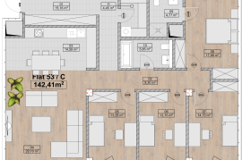 Apartment for sale, 5 Room, Under construction, Tbilisi, vake