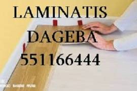 ლამინატის დაგება ხელოსანი laminatis xelosani dageba 551166444