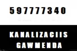 597777340 კანალიზაციის გაწმენდა \ KANALIZACIIS GAWMENDA
