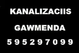 კანალიზაციის გაწმენდა | KANALIZACIIS GAWMENDA 595 29 70 99