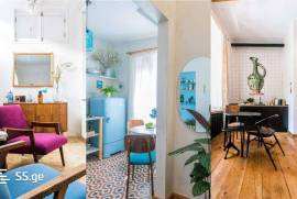 Lease Apartment, 4 Room, Old building, Tbilisi, Nadzaladevi