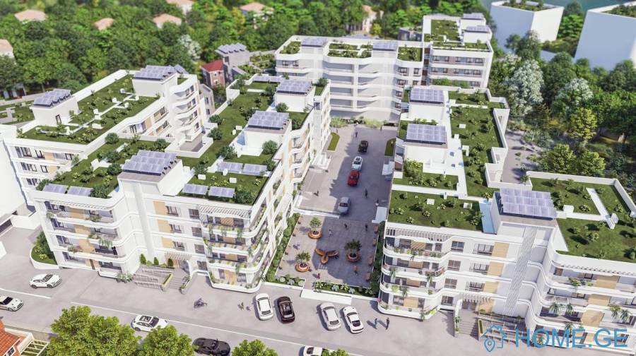 Продается квартира, 2 Kомнатная, В процессе строительства, Тбилиси, saburtalo
