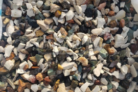 სასაფლაოს კროშკა ქვიშა მოზაიკა გრანიტის ღორღი მარმარილო