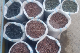 სასაფლაოს კროშკა ქვიშა მოზაიკა გრანიტის ღორღი მარმარილო