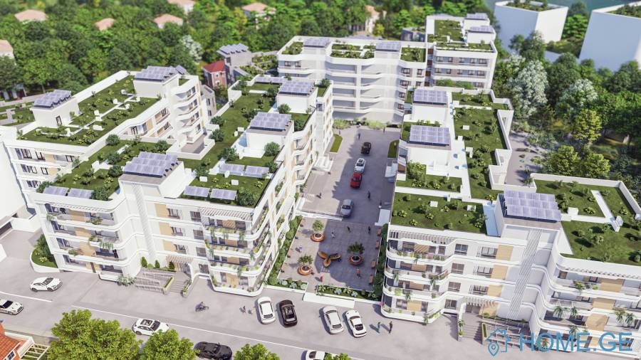 Продается квартира, 2 Kомнатная, В процессе строительства, Тбилиси, Дигоми 1-9