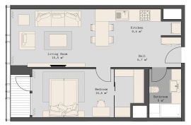 Apartment for sale, Under construction