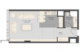 Apartment for sale, Under construction