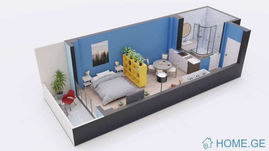 Apartment for sale, Under construction, Batumi, Airport District