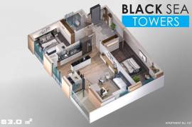 Apartment for sale, 3 Room, New building, Batumi