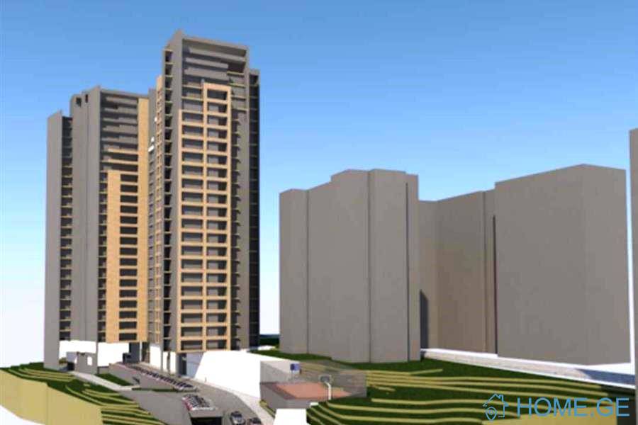 Apartment for sale, Under construction, Nutsubidze plateau