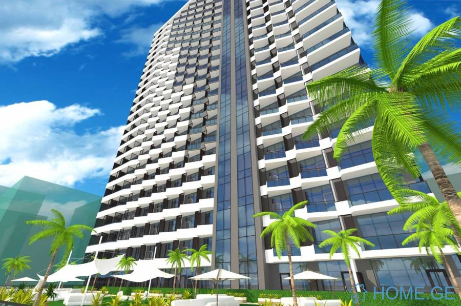 Apartment for sale, 1 Room, Under construction, Batumi, Adlia