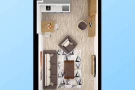 Apartment for sale, 1 Room, Under construction, Batumi, Adlia