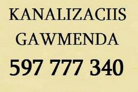 SANTEQNIKI GAMODZAXEBIT KANALIZACIAS GAWMENDA , 597777340