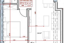 Apartment for sale, 2 Room, Under construction, Tbilisi, Ortachala