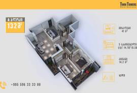 Продается квартира, 4 Kомнатная, В процессе строительства, Тбилиси, Ортачала