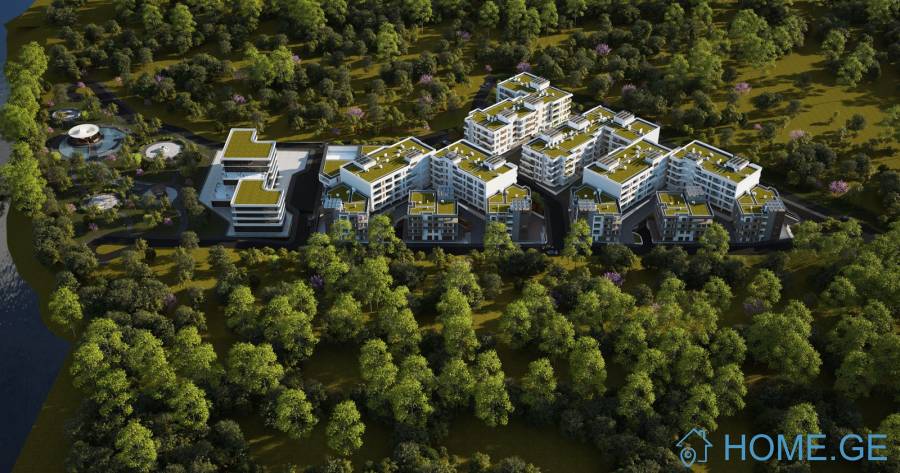 Продается квартира, 2 Kомнатная, В процессе строительства, Тбилиси, saburtalo