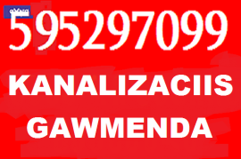 595 29 70 99 KANALIZACIIS GAWMENDA SANTEQNIKI