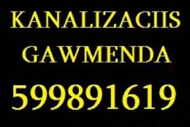 SANTEQNIKI KANALIZACIIS GAWMENDA ! 599 89 16 19
