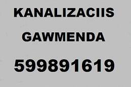 KANALIZACIIS GAWMENDA-599-89-16-19