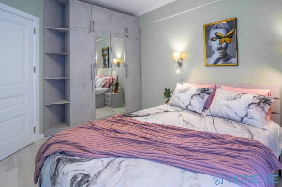 For Rent, 2 Room, New building, Tbilisi, saburtalo