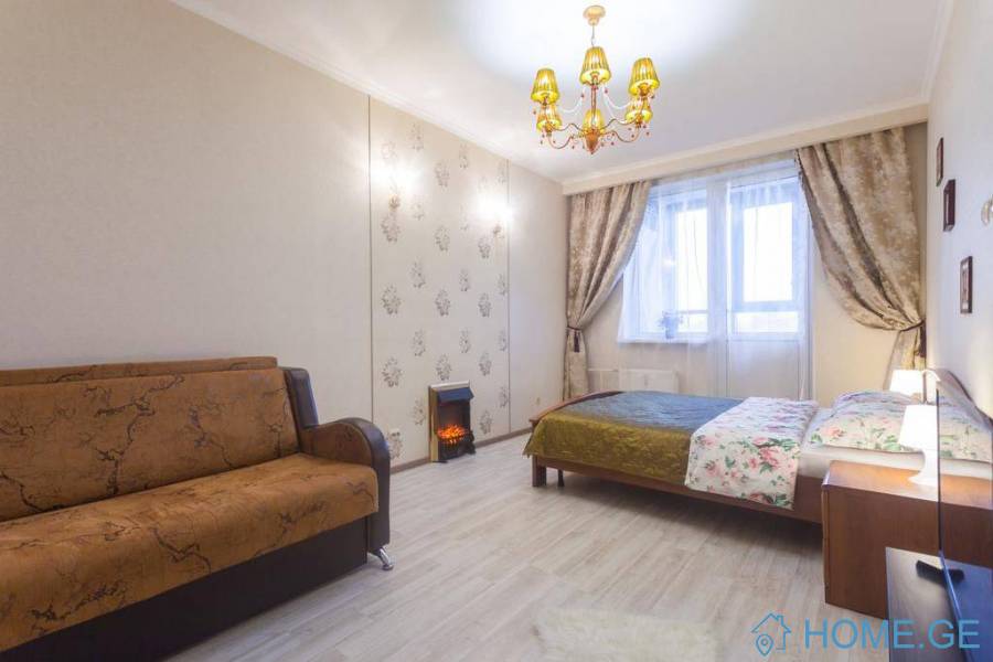 Lease Apartment, 2 Room, New building, Tbilisi, saburtalo