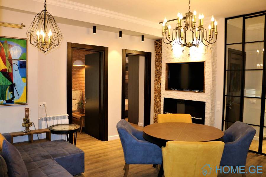 For Rent, 3 Room, New building, Tbilisi, saburtalo