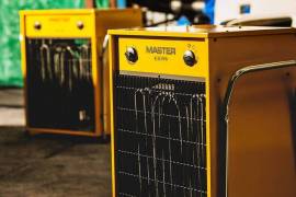 ჰაერის ელექტრო გამათბობლები 9kW Master კალორიფერი