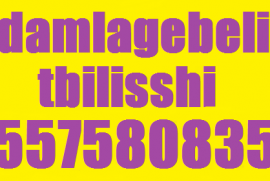 damlagebeli tbilisshi 557 58 08 35 დამლაგებელი თბილისი