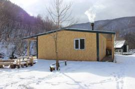 Prefabricated wooden cottage