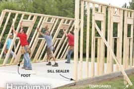 Prefabricated wooden cottage