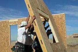 Prefabricated wooden cottage
