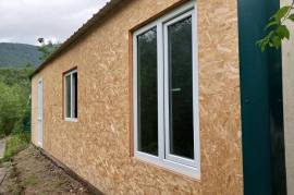 Prefabricated wooden cottage