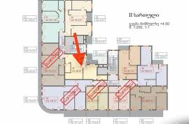Apartment for sale, 3 Room, Under construction, Kutaisi